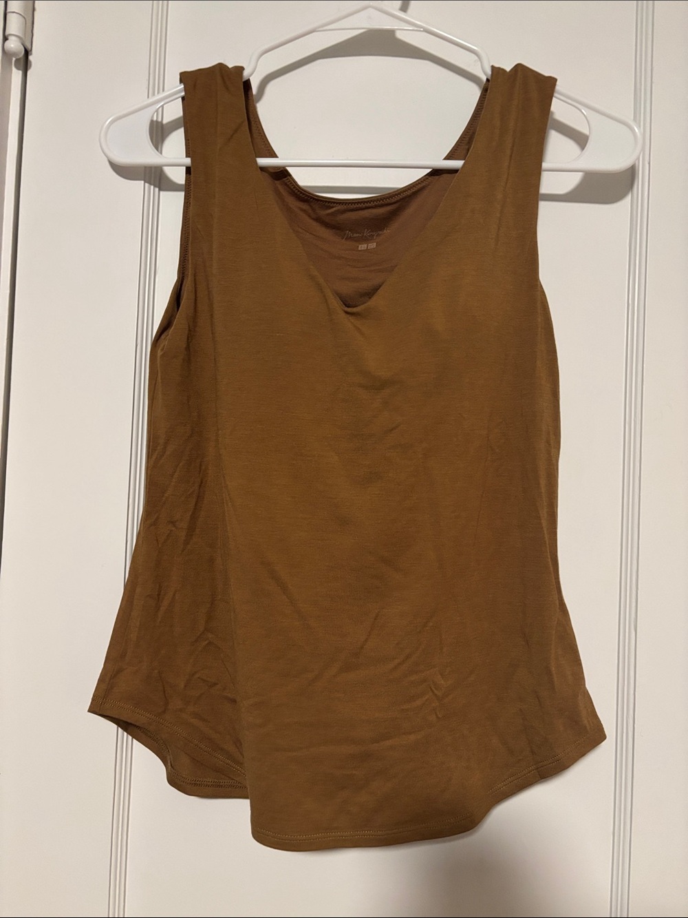 Uniqlo x Mame Kurogouchi silk blend Heattech bra tank